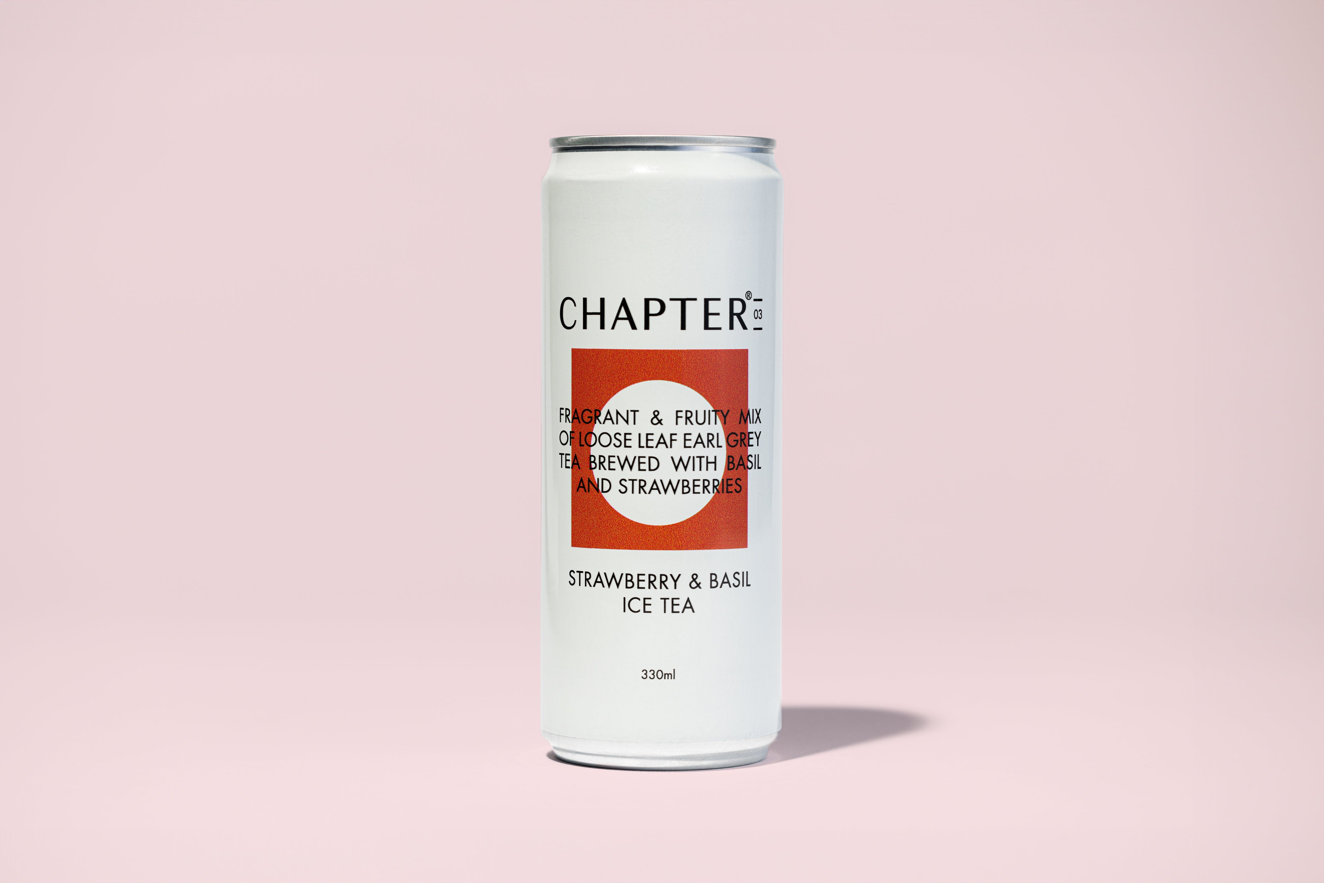 Chapter Tea Strawberry Basil 24x330ml